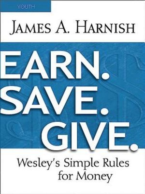 cover image of Earn. Save. Give. Youth Study Book